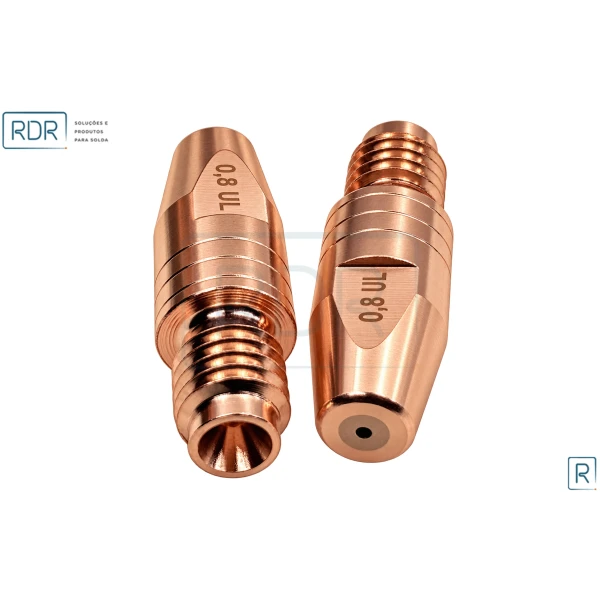 Bico De Contato M6 X 28Mm - Arame 0.8 - Cucrzr
