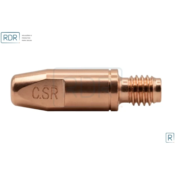 Bico De Contato M6 X 28Mm - Arame 0.8 - Cucrzr