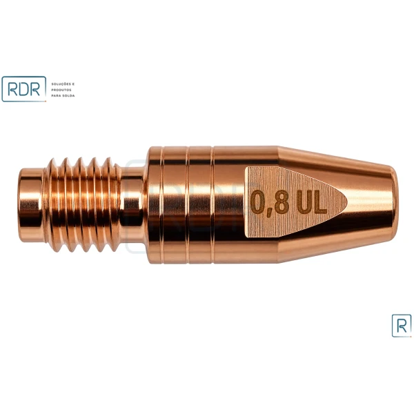 Bico De Contato M6 X 28Mm - Arame 0.8 - Ultralife