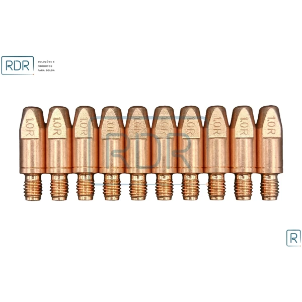 Bico De Contato M6 X 28Mm - Arame 1.0 - Cucrzr