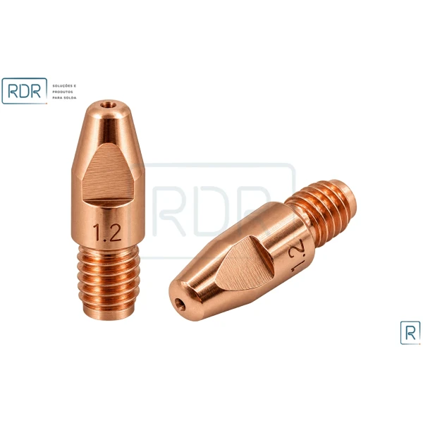 Bico De Contato M8 X 30Mm - Arame 1.2 - E-Cu