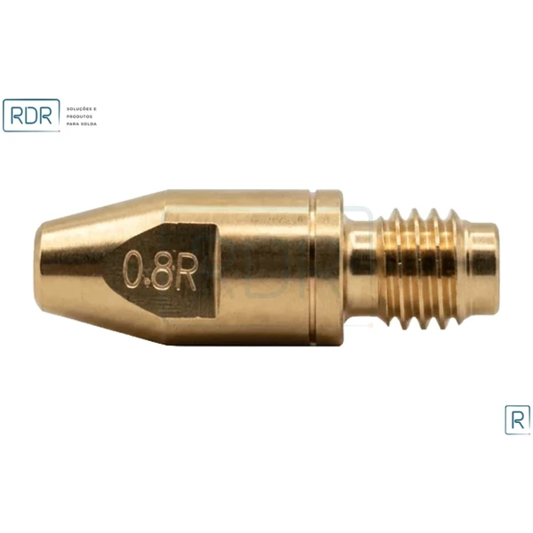 Bico De Contato M8 X 30Mm - Arame 0.8 - Cucrzr