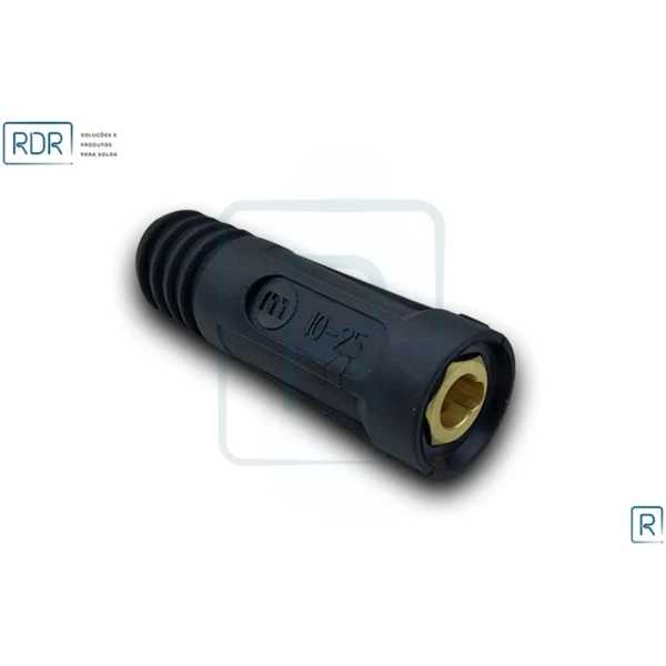 Conector Engate Rápido 9Mm Cabo Fêmea - 10 A 25Mm