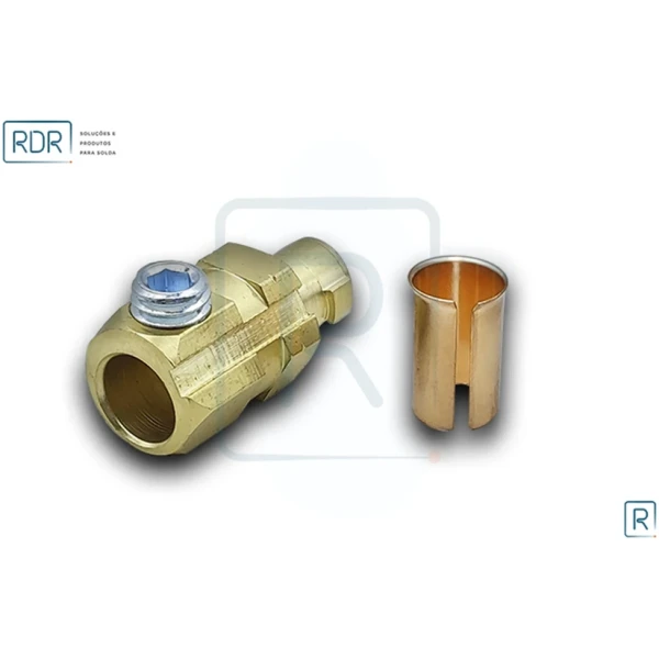 Conector Engate Rápido 9Mm Cabo Macho - 10 A 25Mm