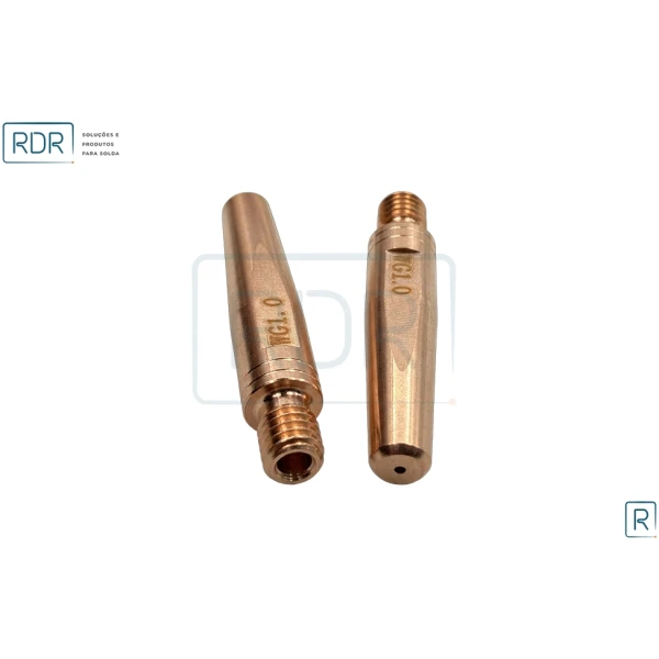 Bico De Contato M6 X 40Mm - Arame 1.0 - Cucrzr