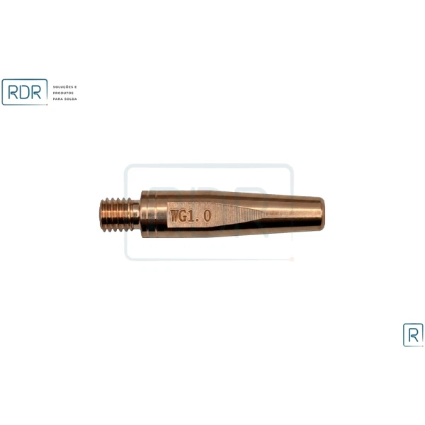 Bico De Contato M6 X 40Mm - Arame 1.0 - Cucrzr