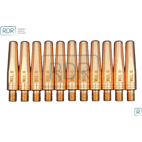 Bico De Contato M6 X 40Mm - Arame 1.0 - Cucrzr