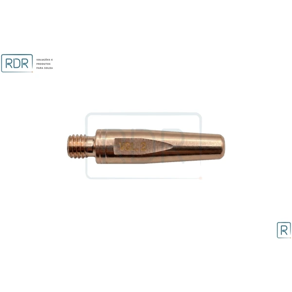 Bico De Contato M6 X 40Mm - Arame 1.2 - Cucrzr