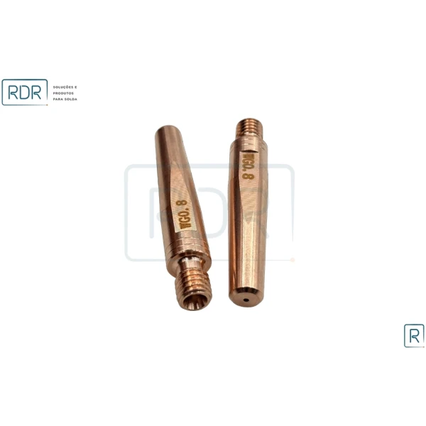 Bico De Contato M6 X 45Mm - Arame 0.8 - Ultralife