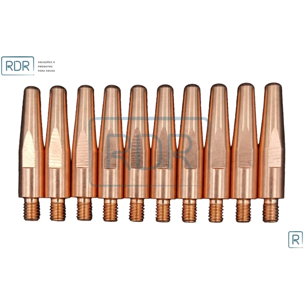 Bico De Contato M6 X 45Mm - Arame 1.2 - Cucrzr