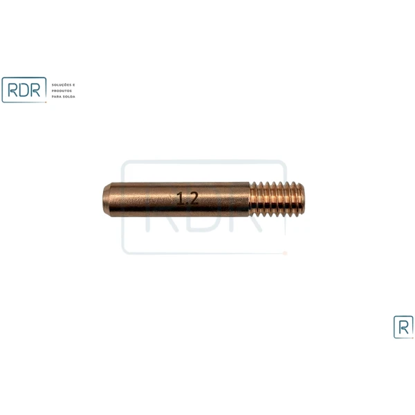 Bico De Contato 5/16 X 43Mm - Arame 1.2 - E-Cu
