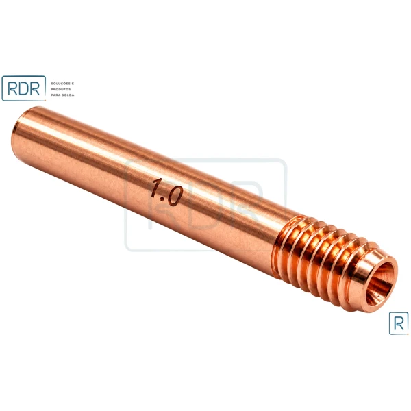 Bico De Contato 5/16 X 55Mm - Arame 1.0 - E-Cu