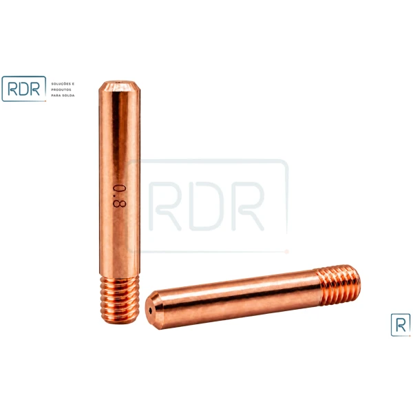 Bico De Contato 5/16 X 55Mm - Arame 0.8 - Cucrzr