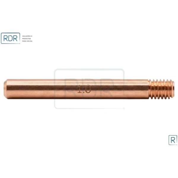 Bico De Contato 5/16 X 73Mm - Arame 1.0 - E-Cu