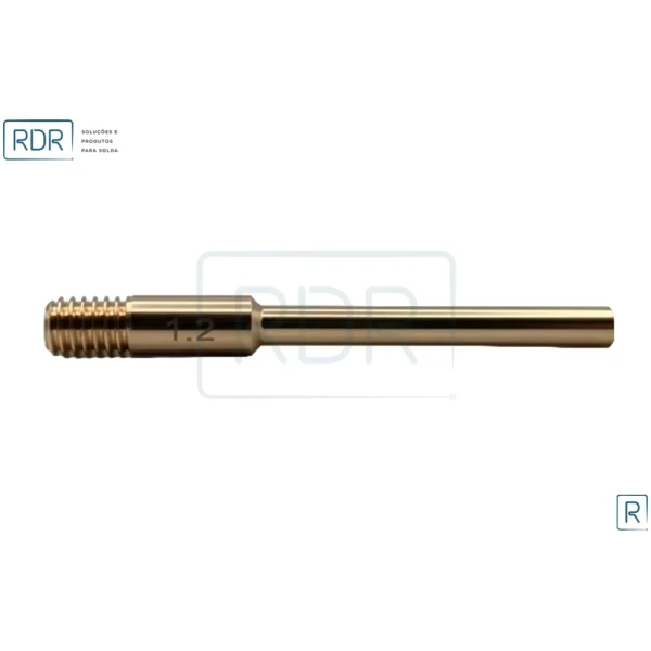 Bico De Contato 5/16 X 73Mm - Arame 1.2 - E-Cu - Rebaixado