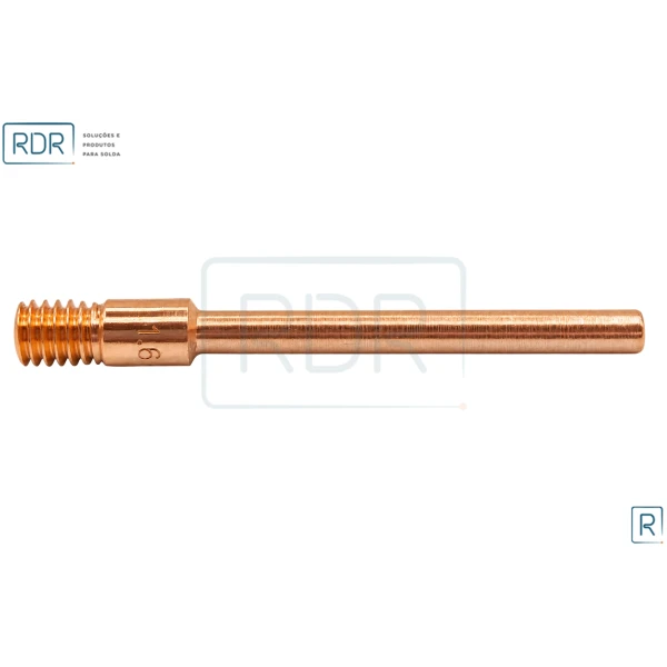 Bico De Contato 5/16 X 73Mm - Arame 1.6 - E-Cu