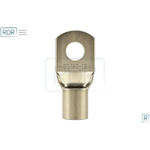 Terminal Olhal De Compressão Para Fio 120Mm - M12
