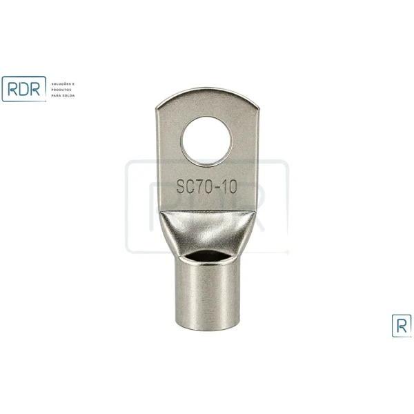 Terminal Olhal De Compressão Para Fio 70Mm - M10